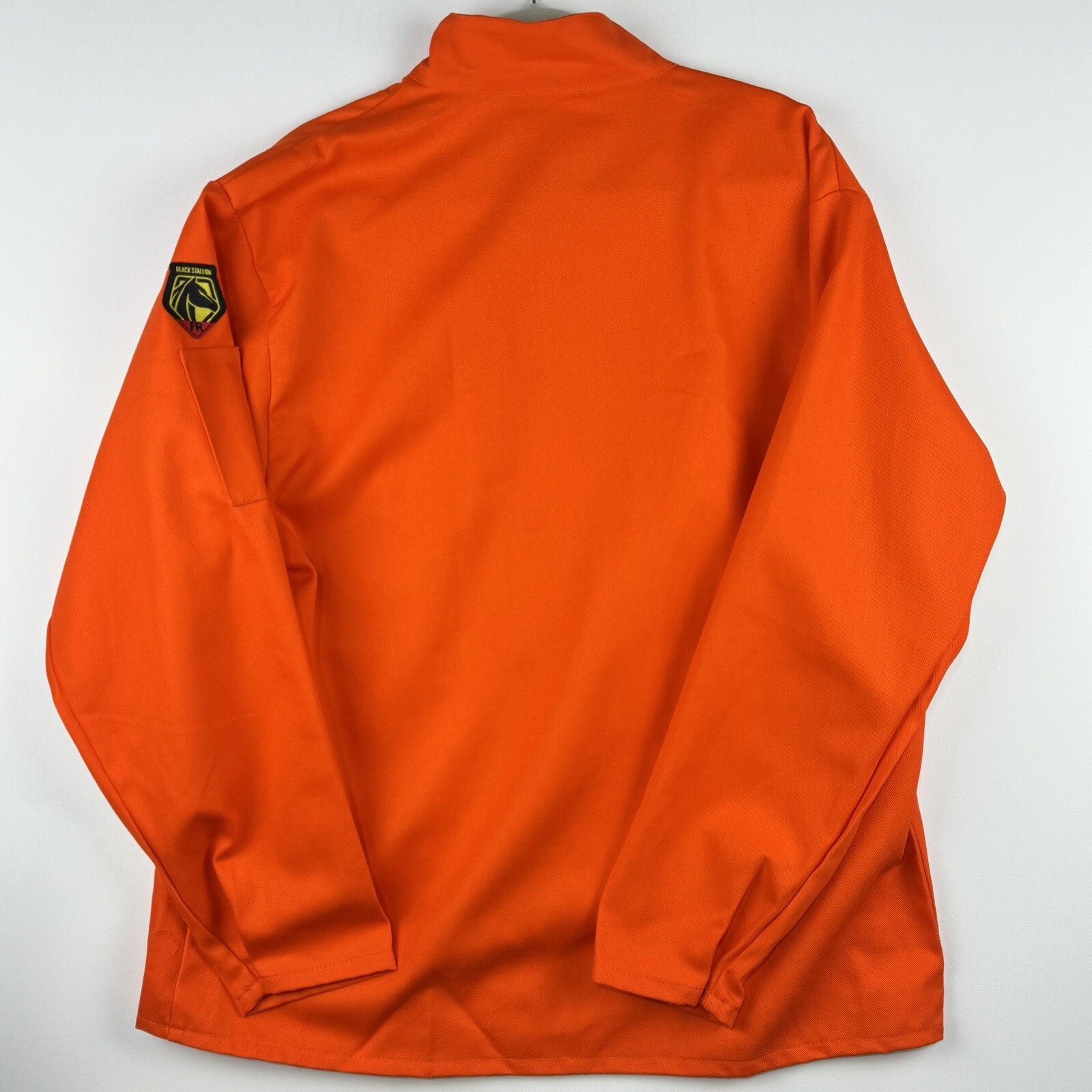 Black Stallion FO9-30C FR Welding Jacket Safety Orange XL