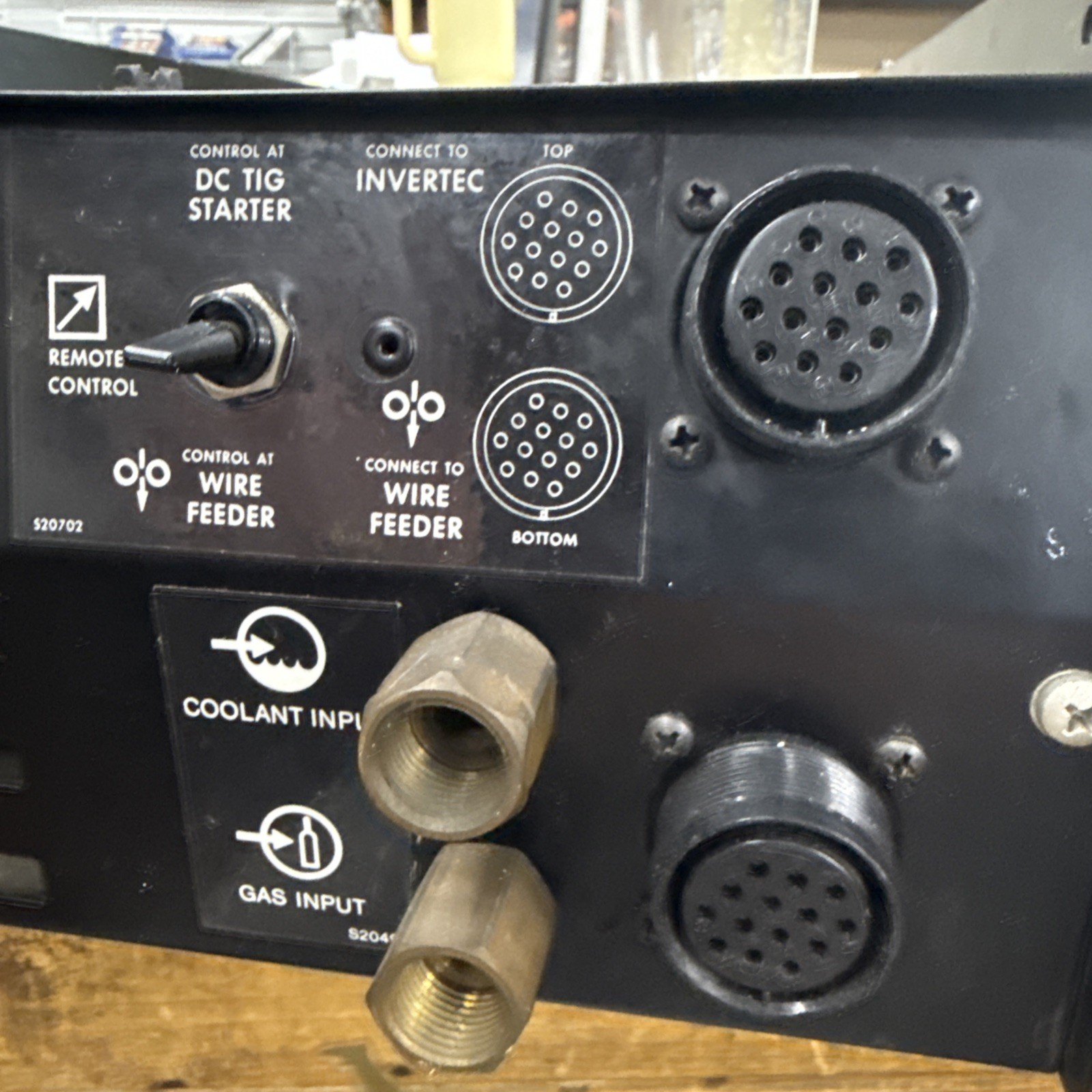 Lincoln Electric DC Tig Starter Weld Control Panel Feeder M16787 Invertec GTAW
