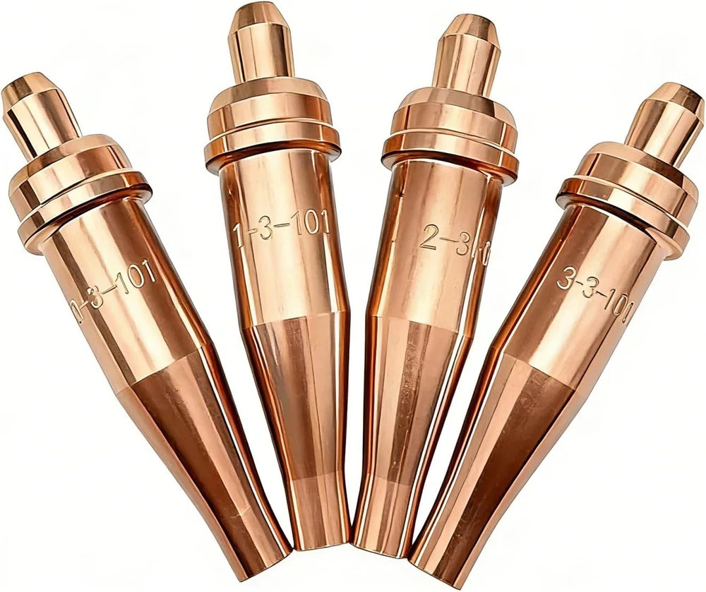 0-3-101,1-3-101,2-3-101,3-3-101 Acetylene Cutting Torch Tips,Fit Victor Style,Pa