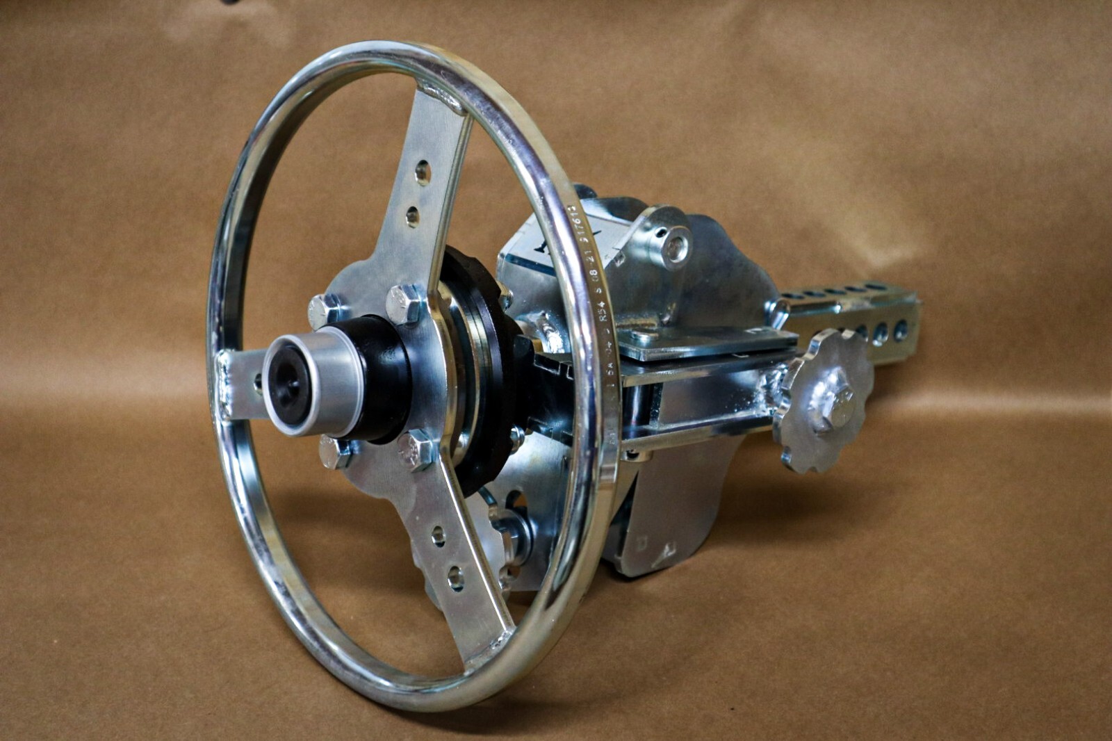Pro Weld Positioner (Roll-out wheel) 1/4″ Steel, 3 positions, leveler, brake