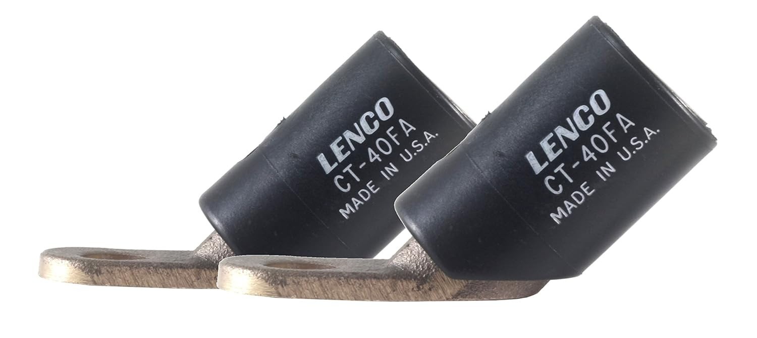 CT-40 Screw Lug Terminal – 2-Pack, Non-Insulated for Versatile Electrical Use
