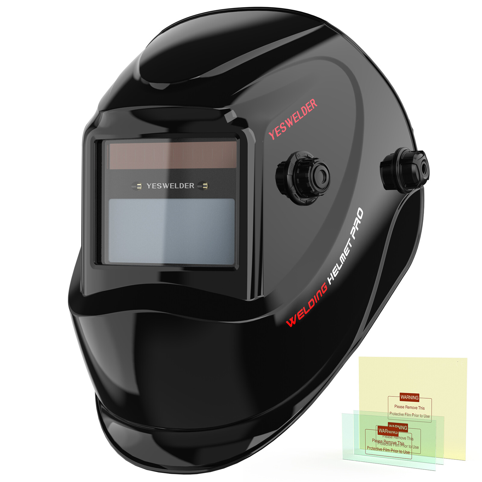 True Color Solar Welding Helmet Auto Darkening Welder Helmet for TIG MIG ARC