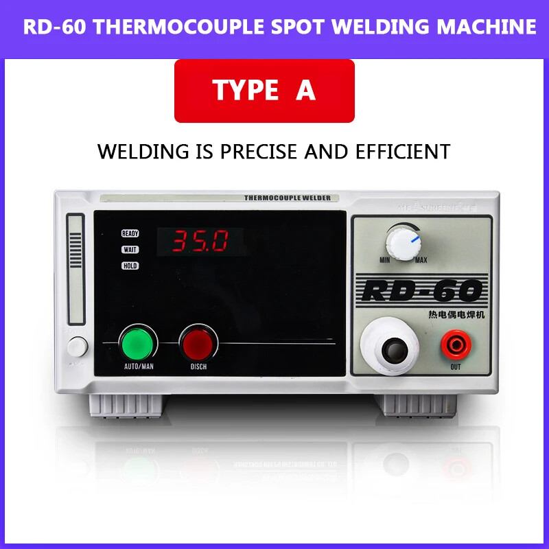 RD-60 Butt Welder K Type T Type Welding Machine Thermocouple Spot Welder