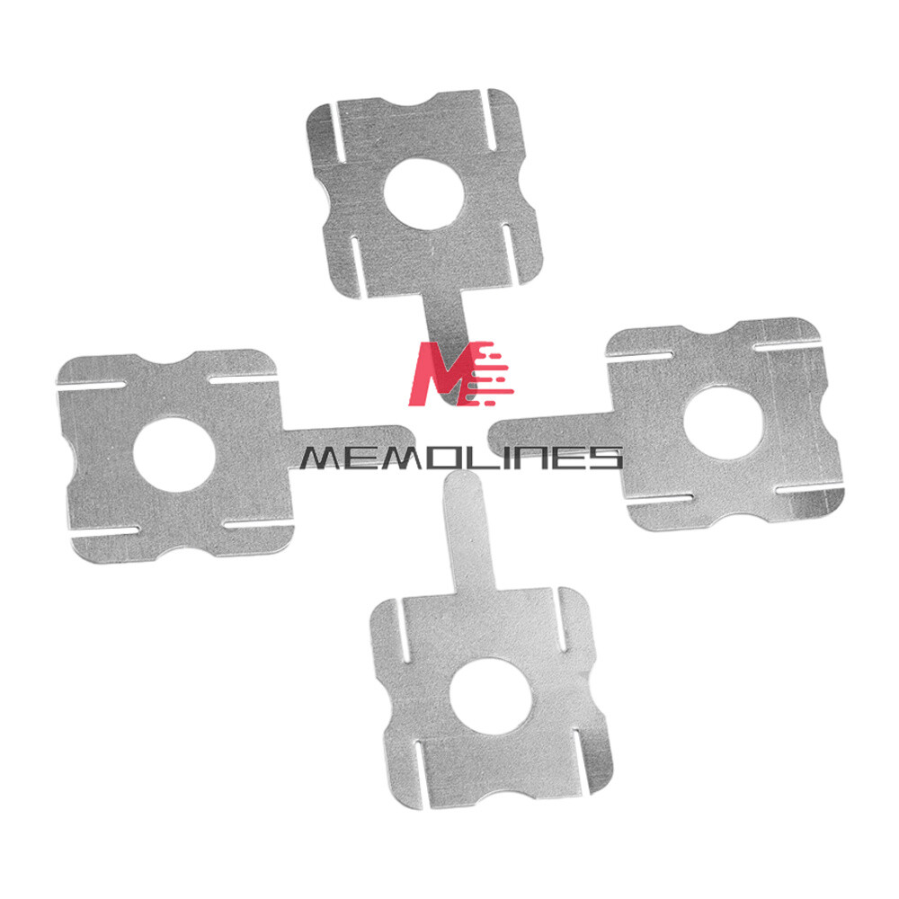 50pcs 18650 Li-ion Battery Pack Spring Connector U-shaped 4S Nickel Welding Tool