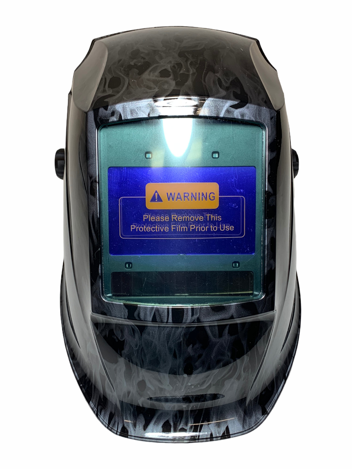 Hydro Dipped Welding Helmet AUTODARK WHAD30 Series Metallic Graphite Flames