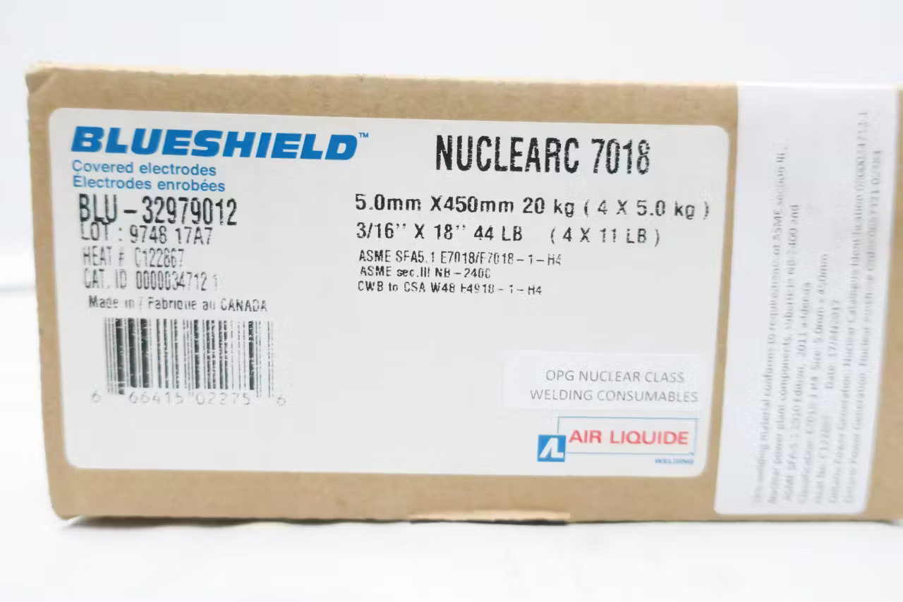 Blueshield BLU-32979012 Covered Electrode 3/16in 18in 44lb