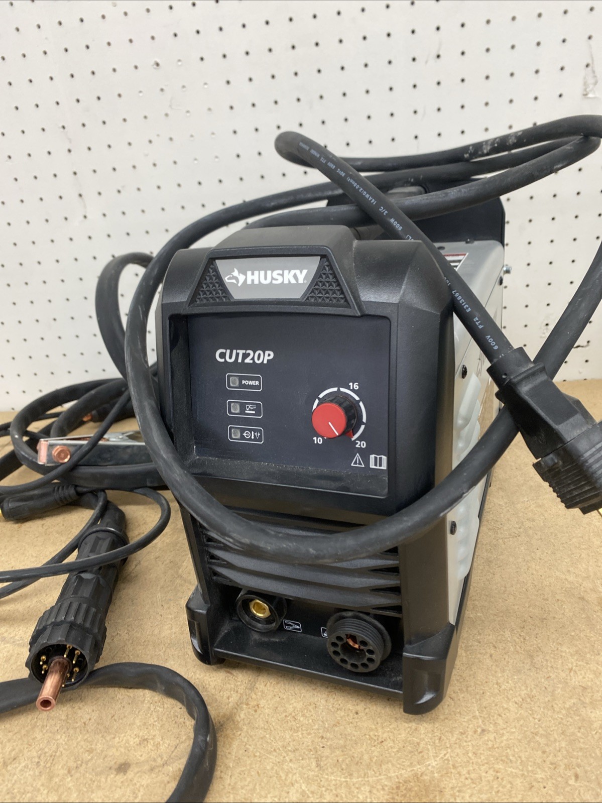 Husky Single Phase 20 Amp 120-Volt Plasma Cutter MISSING overheat protection