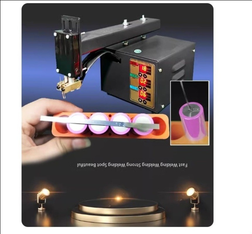 Compact Handheld 18650 Battery Pack Spot Welding Machine for Household Use