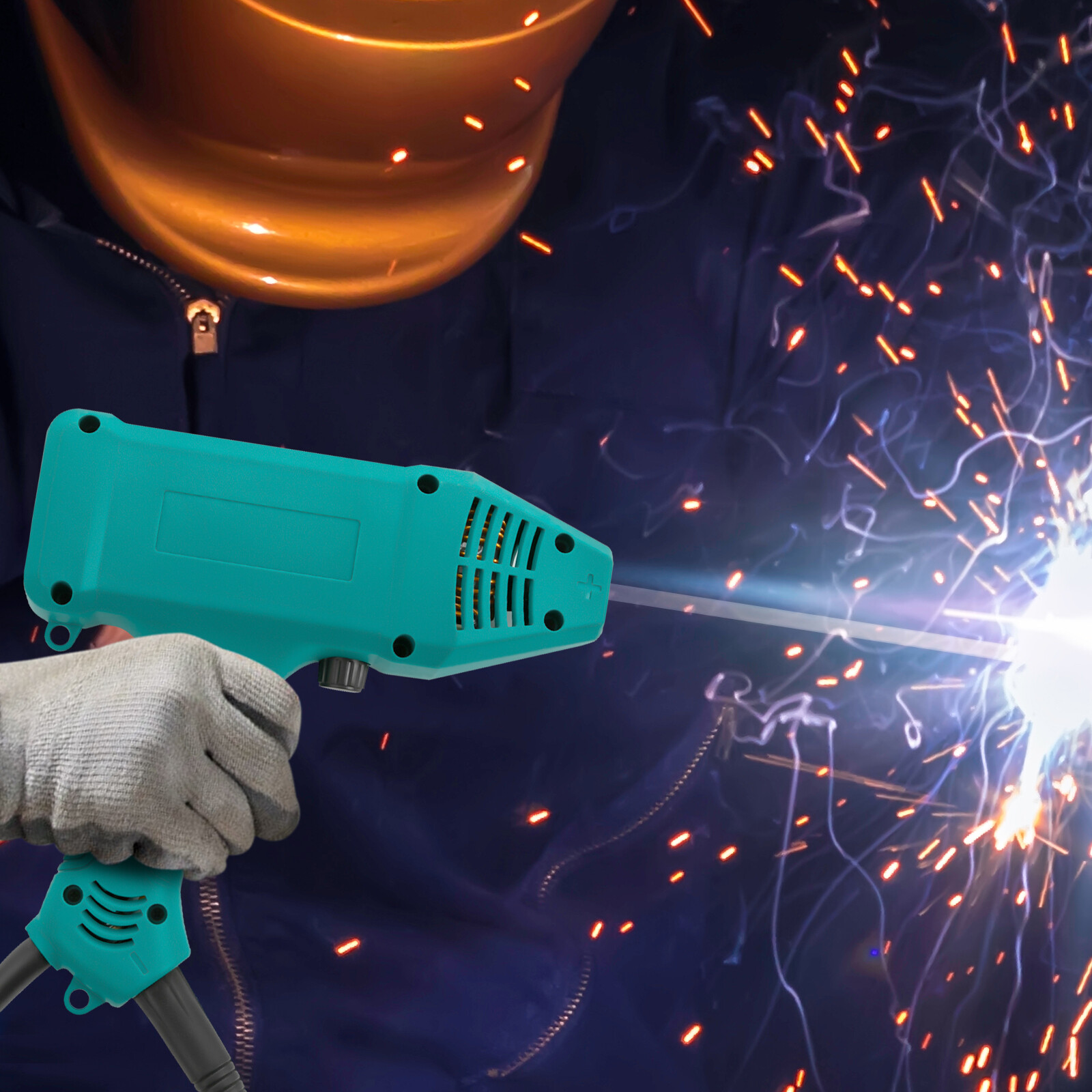 Welding Machine Handheld 110V Digital Stick Welder Portable Welder Gun 3000W 3KW
