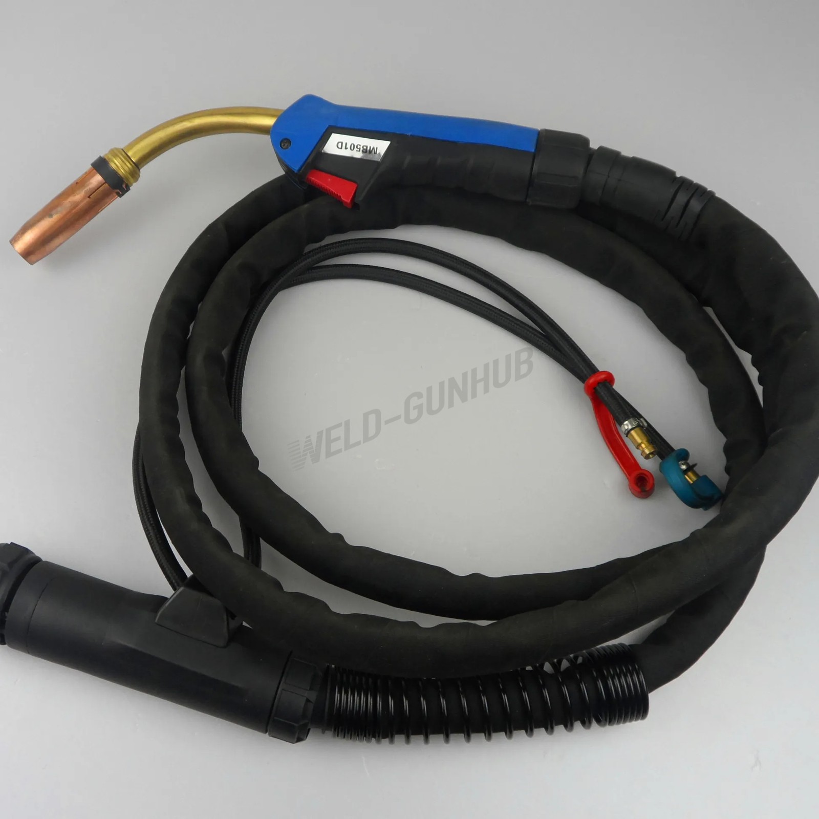 16ft 10ft 500A MB 501D Binzel Mig Torch Gun Water Cooled Euro Connector 030-045″
