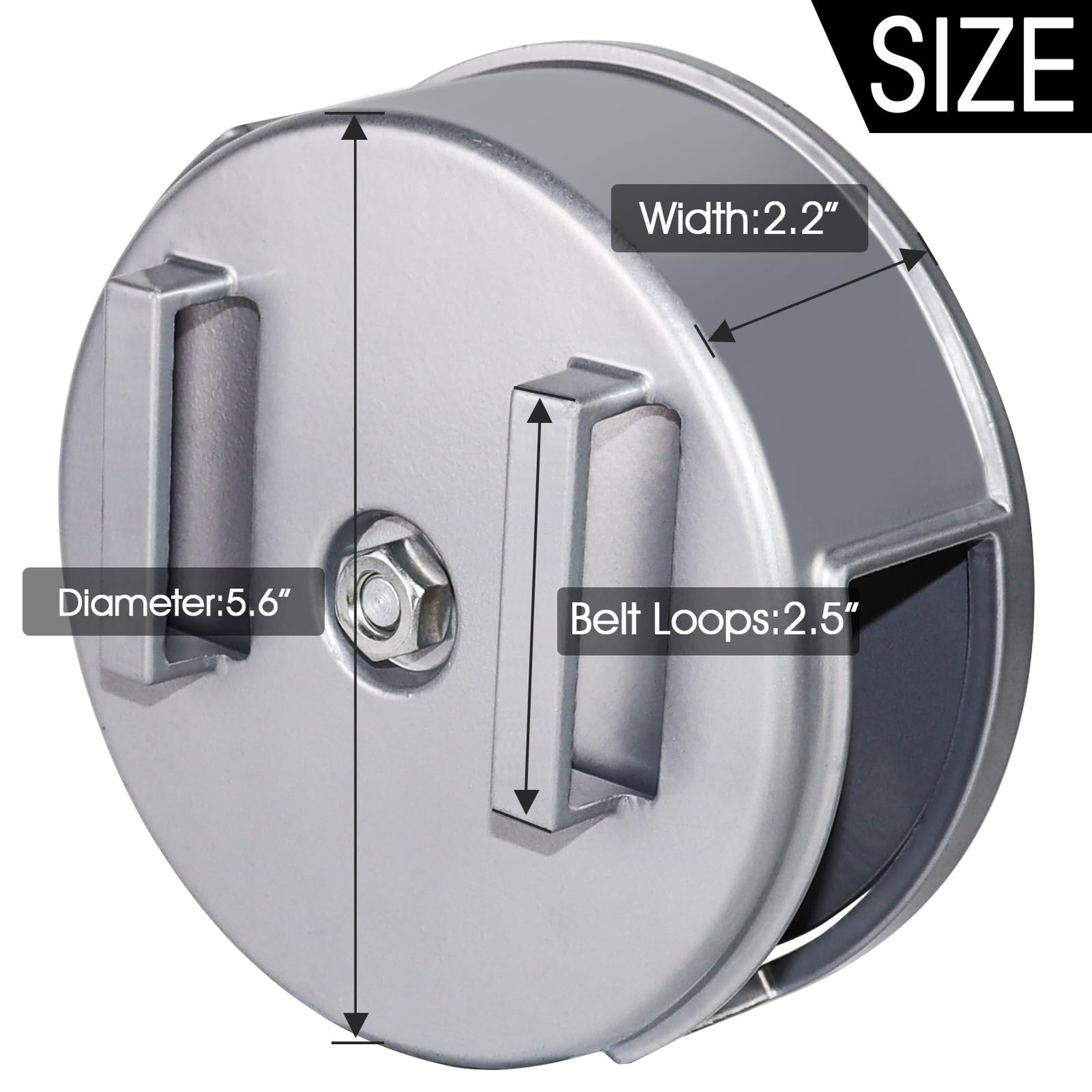 Tie Wire Reel Coil Holder Wheel,6.25″ Lightweight Aluminum,12-18 Gauge Silver