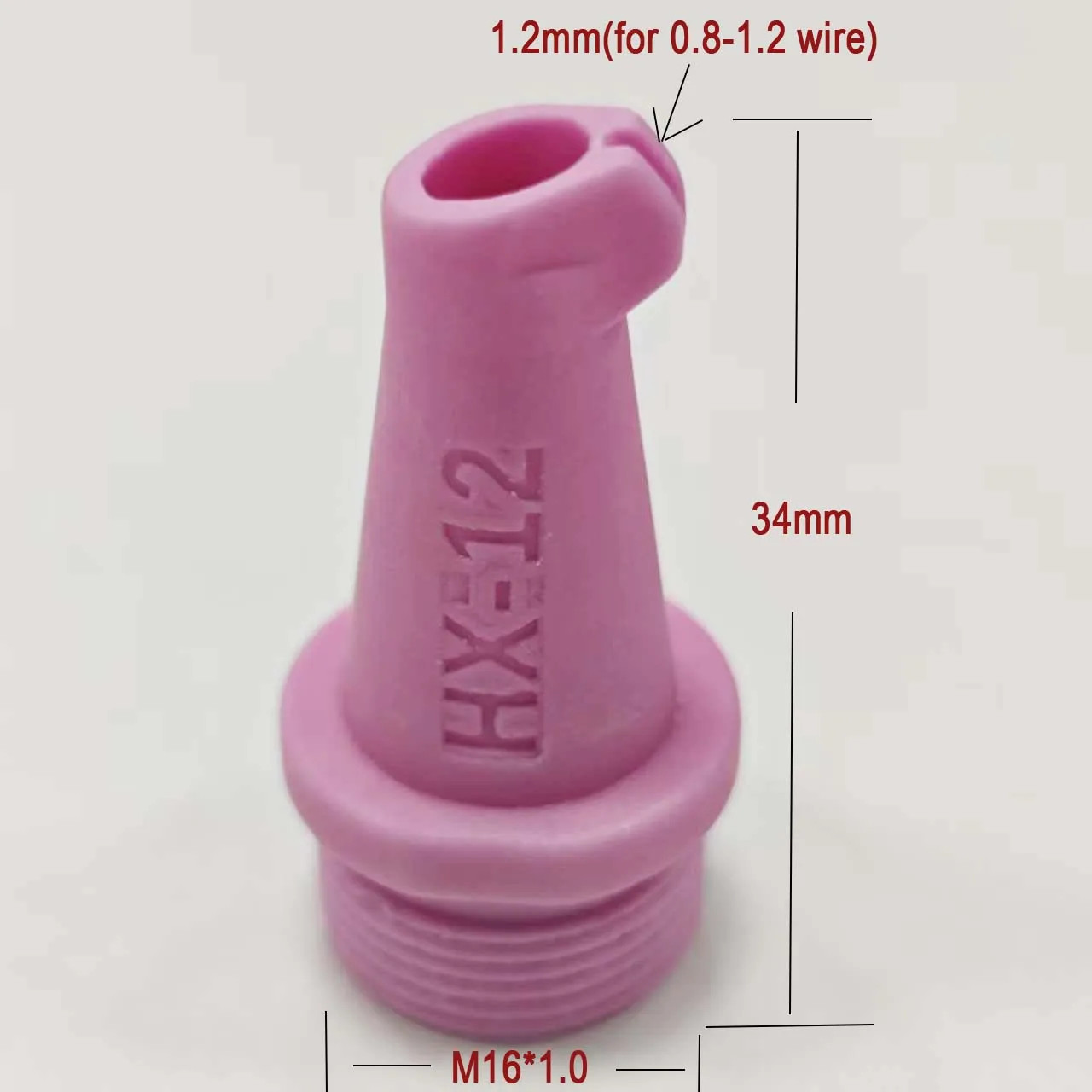 Laser Welding Ceramic Nozzle M16 Anti-splash Nozzle For SUP Laser Weld Gun Head