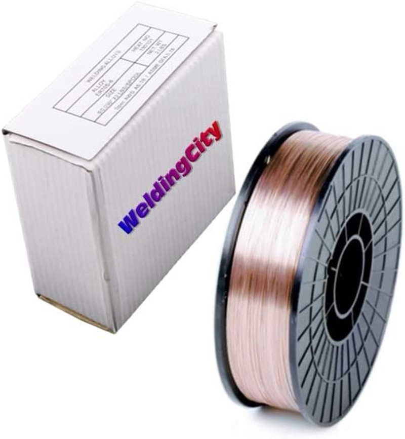 Mild Steel MIG Welding Wire ER70S-6 11-Lb Roll 0.035″ (0.9Mm) 8″-Spool