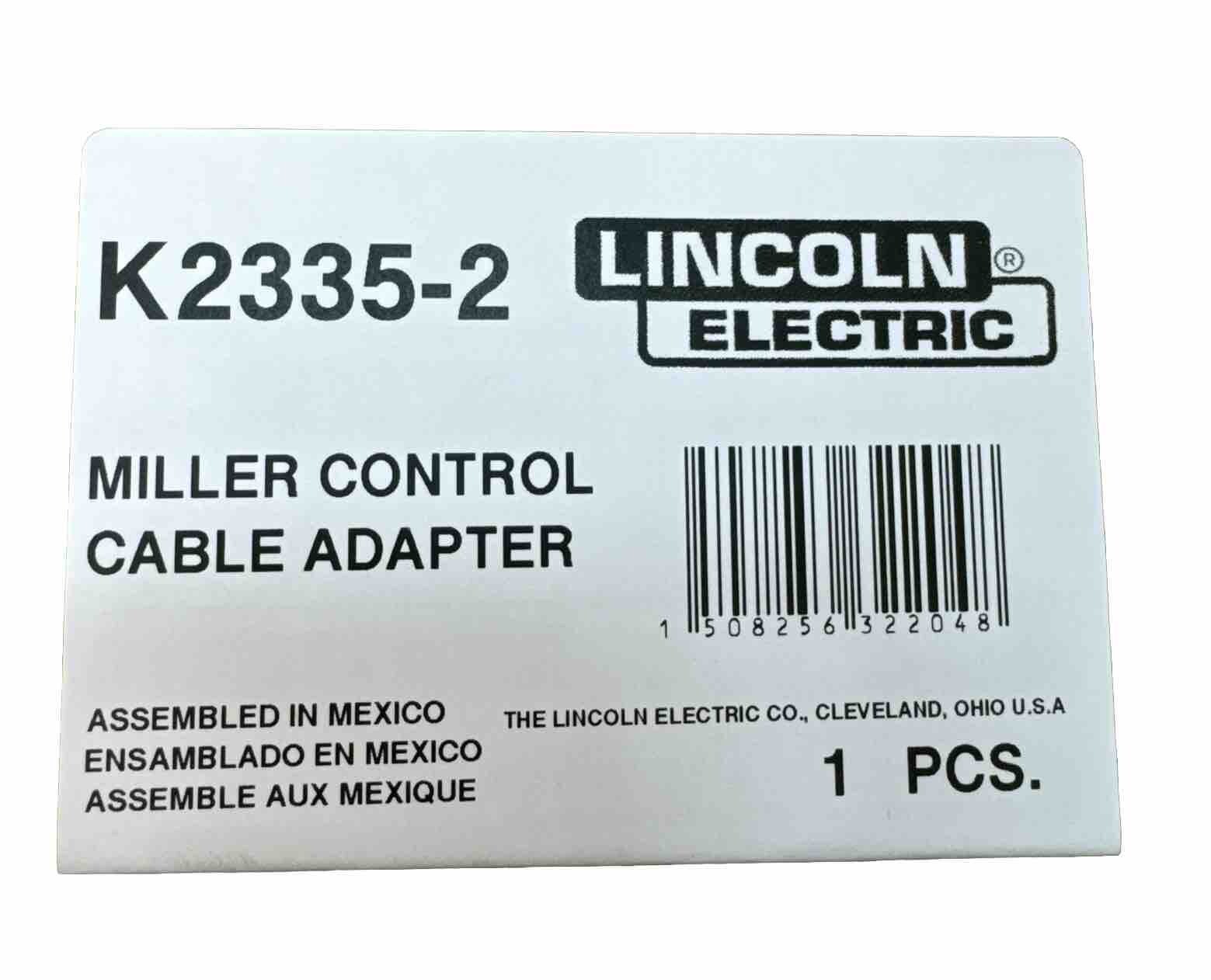 Lincoln Electric K2335-2 Miller Control Cable Adapter.