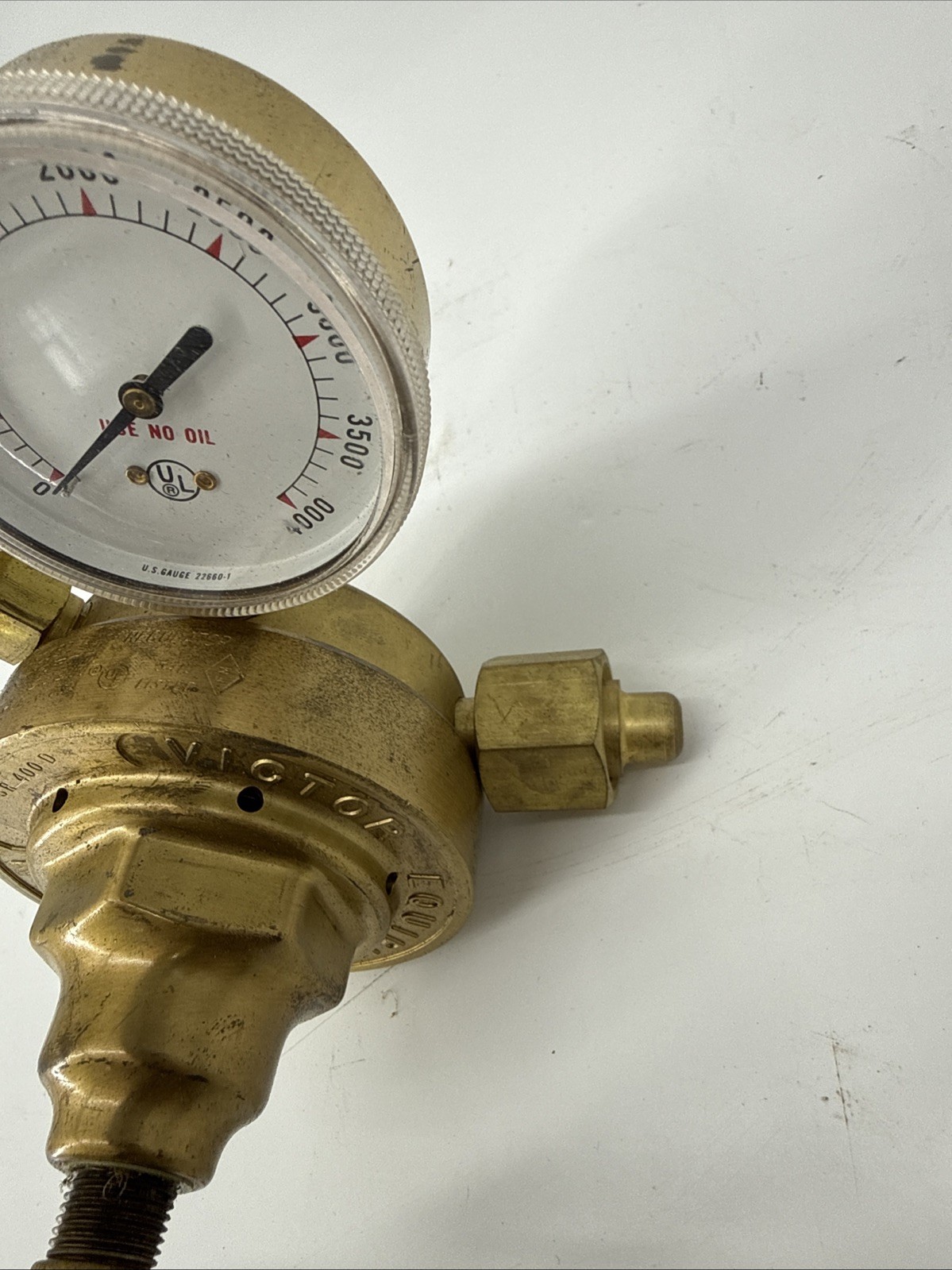 Victor Equipment SR400D Regulator WELDING CUTTING TORCH INERT GAS Gauges