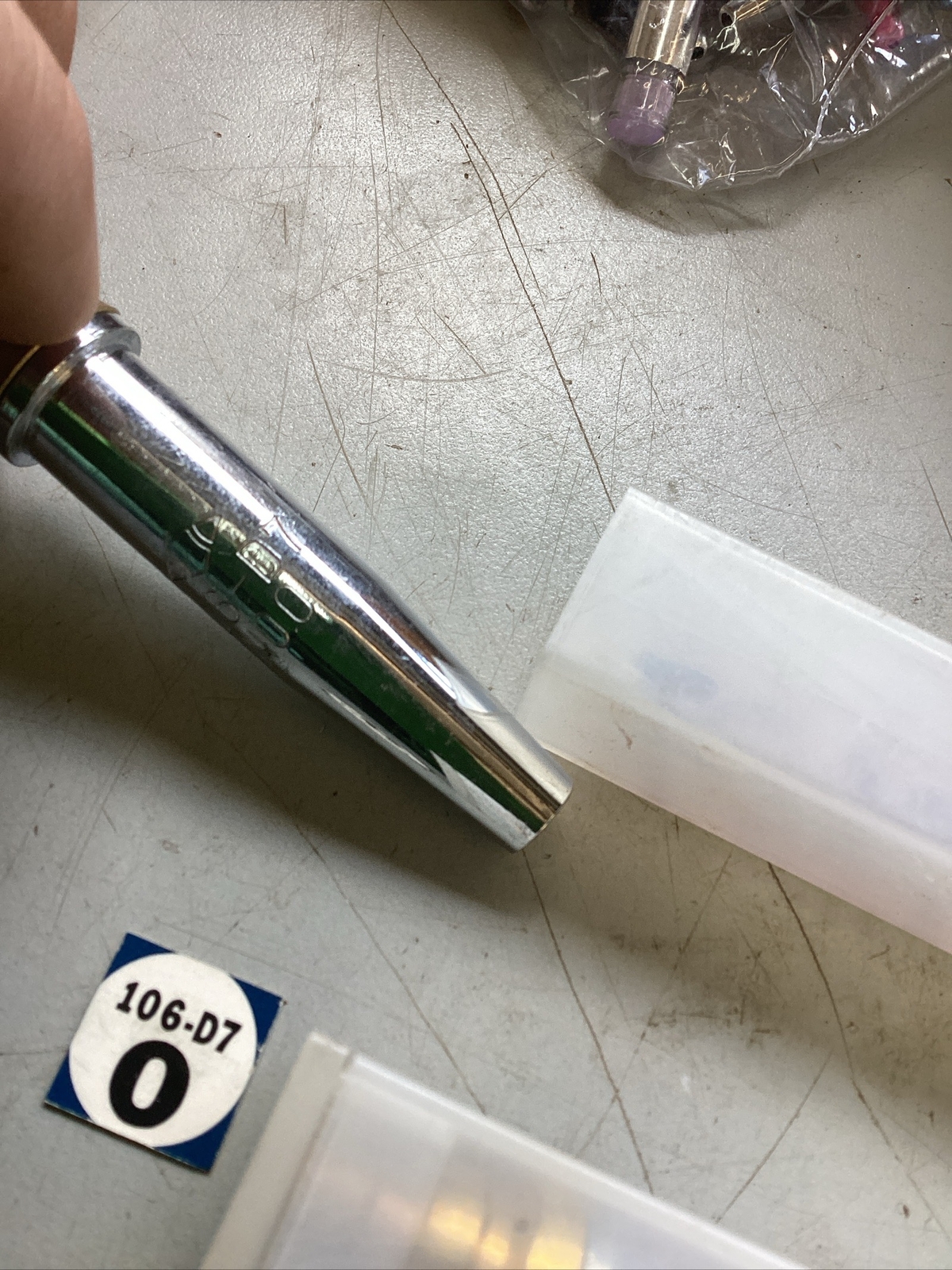 Two Koike 106D7 Propane Cutting Tips Size 0