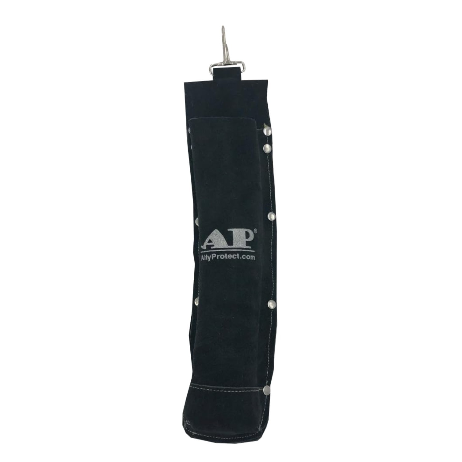 Flame-Resistant Leather Welding Rod Holder – Portable Electrode Pouch 3.5″ x 14″