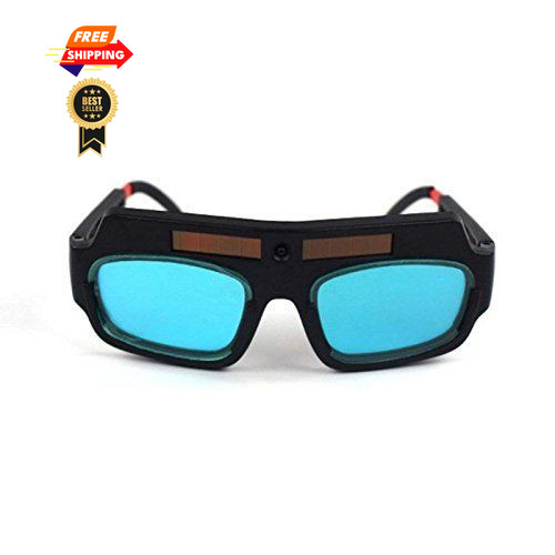 1 Pair Black Solar Auto Darkening Welding Goggle Safety Protective