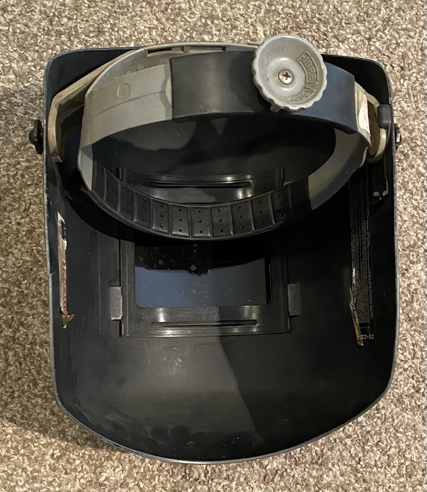Vintage Welding Welders Helmet Fibre Metal Model 880