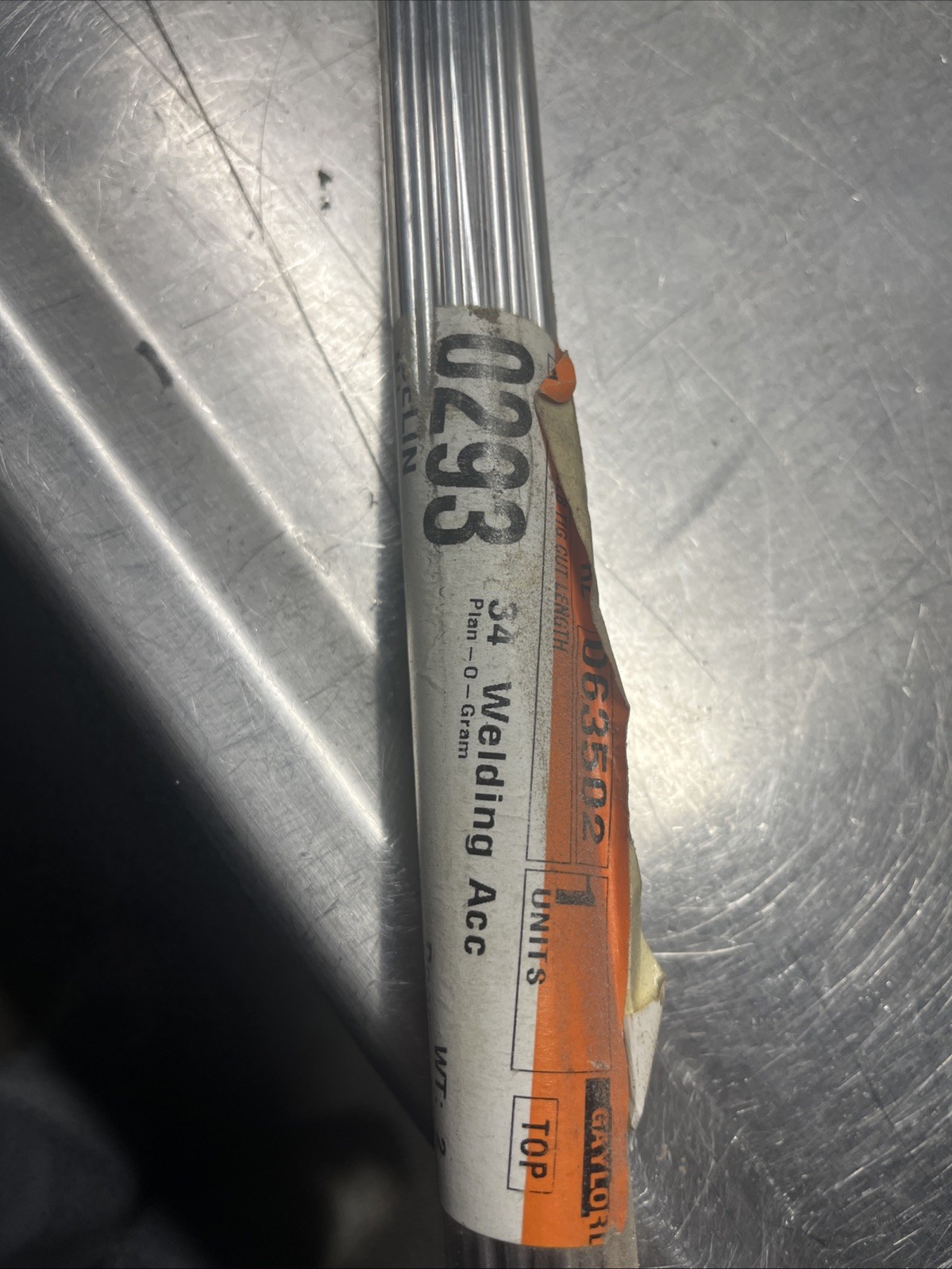 Vulcan Tig Welding Rod, Er5356 3/32 Diameter