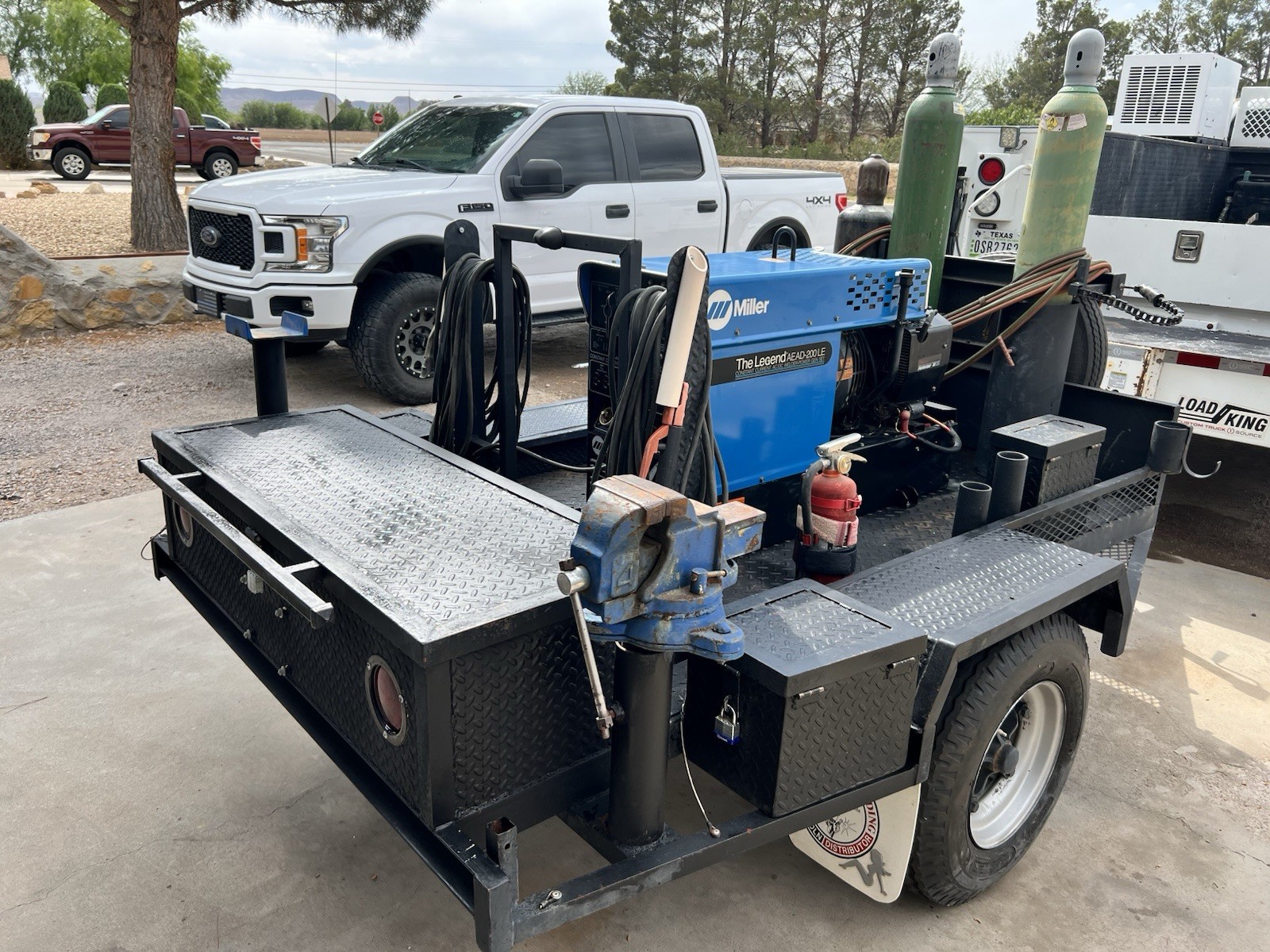 Custom Built Welding Trailer