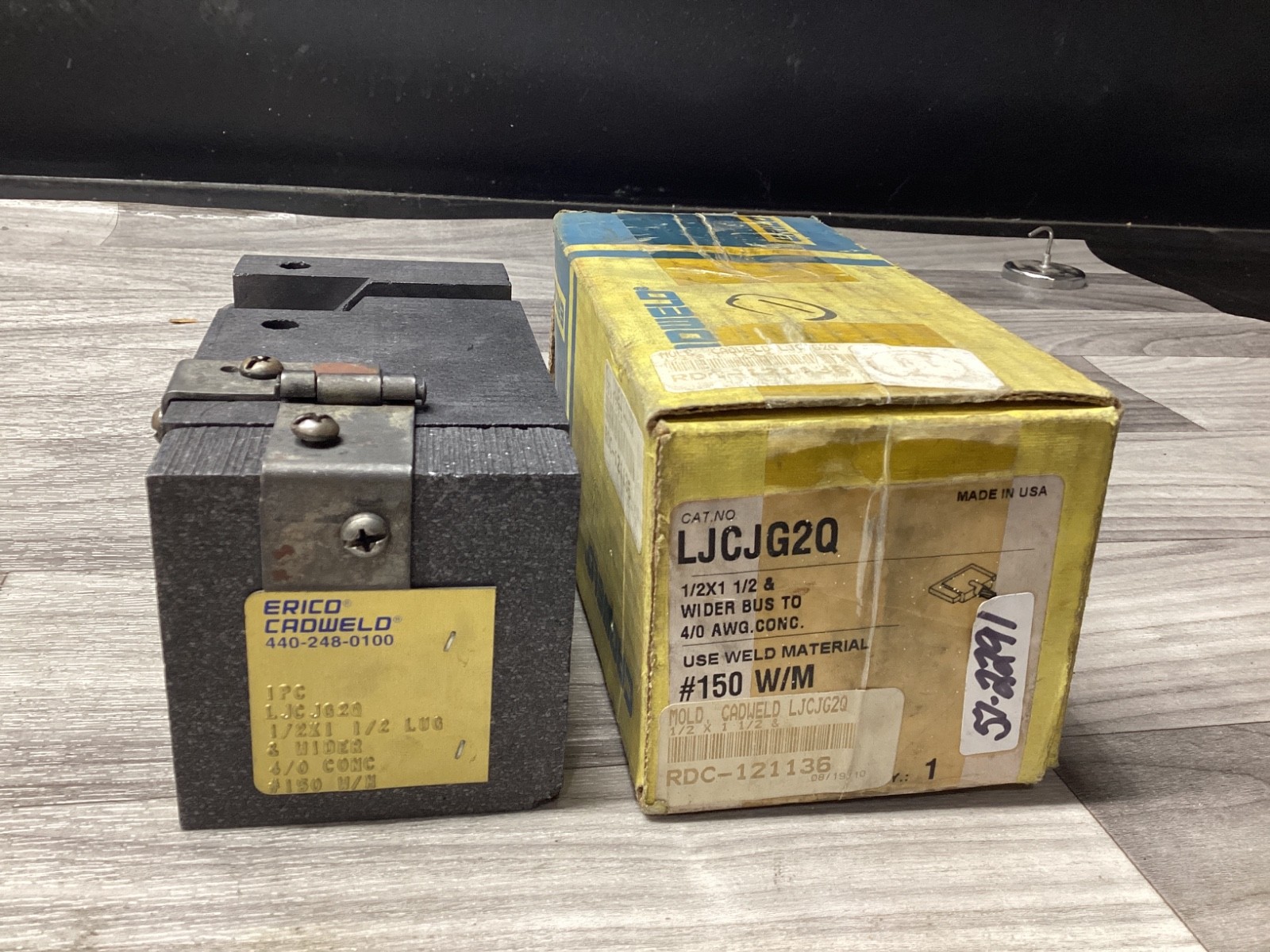 ERICO CADWELD LJCEG3Q MOLD #104C143PR4