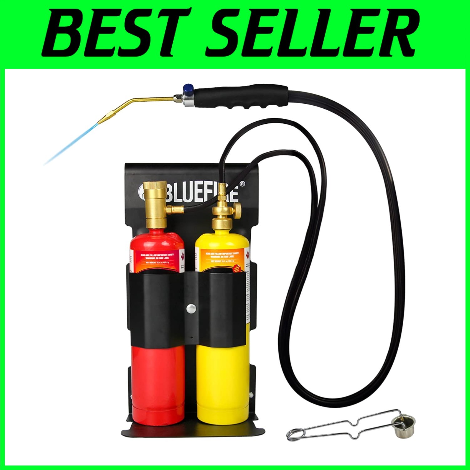 Jewelers HVAC Torch Kit Brazing Mapp Gas*