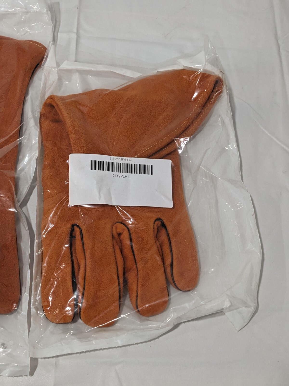 STEINER Welding Glove Sz L Cowhide Leather LH ONLY Qty 2 2119YLH-L