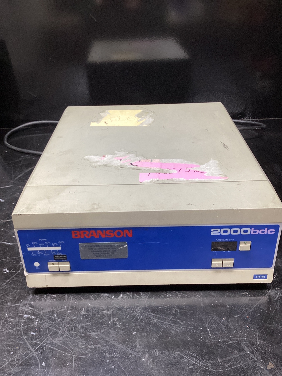 Branson 2000BDC 40:0.8 Power Supply #7000TMC3