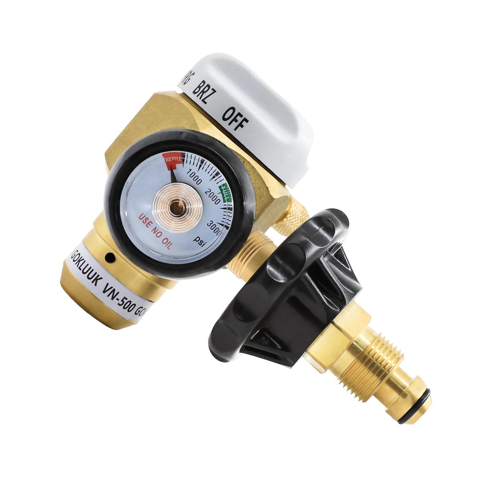 VN-500 Nitrogen Purge Control Valve Regulator And Flow Meter Hybrid Design Ni…