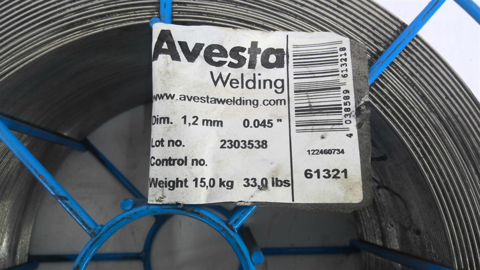 Avesta 61321 MIG Welding Wire .0450 Gauge