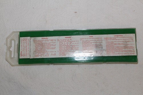 Anchor Brand Tungsten Electrodes 3/32 inch x 7 inches NEW 10 Pieces Pure EWP