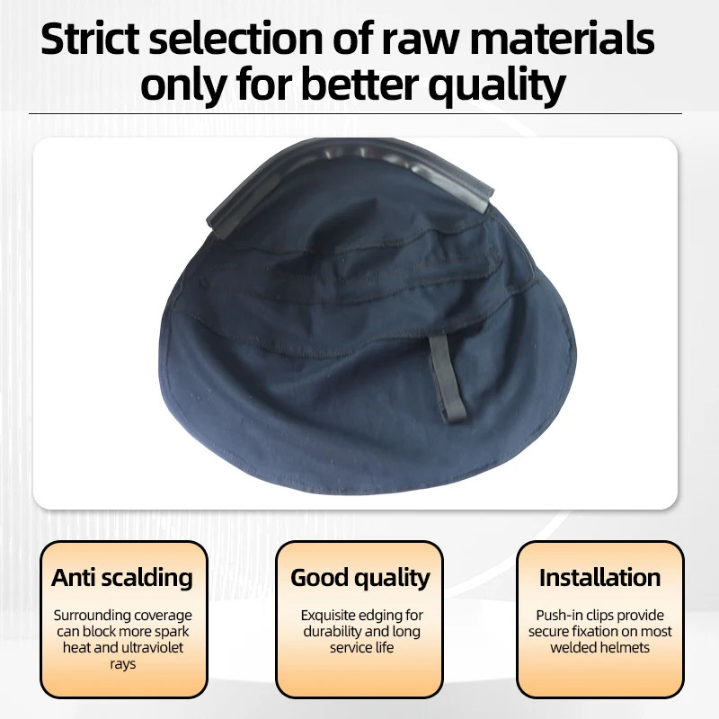 Head Wrap Easy Installation Anti-burn Anti-backlight Interference Welding Cap