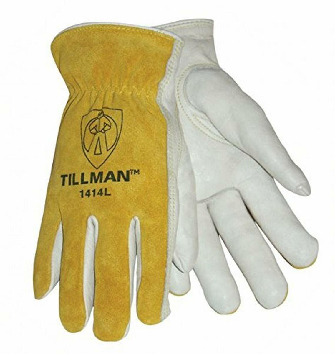 Tillman 1414 Top Grain Pearl Cowhide Drivers Gloves (Sizes: M-XL) – 12 PAIR