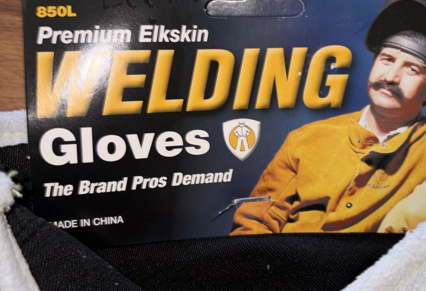 Tillman 850 Heavy Duty Elkskin Leather STICK Protective Welding Work Gloves Lge