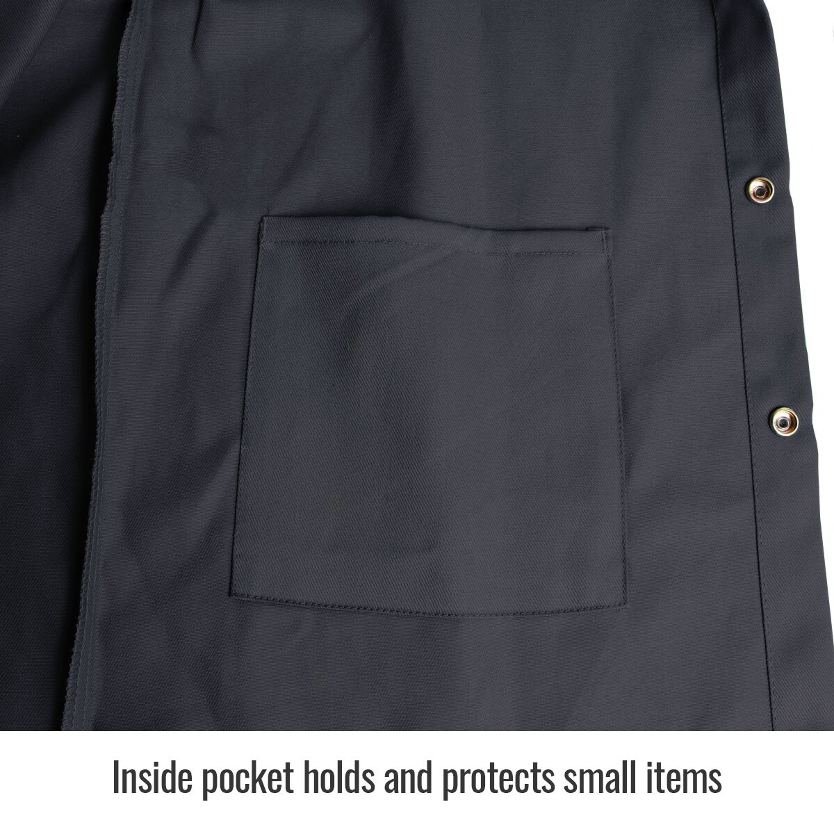 Revco Black Stallion 9oz Black FR Cotton Welding Jacket (2XL) (FBK9-30C)