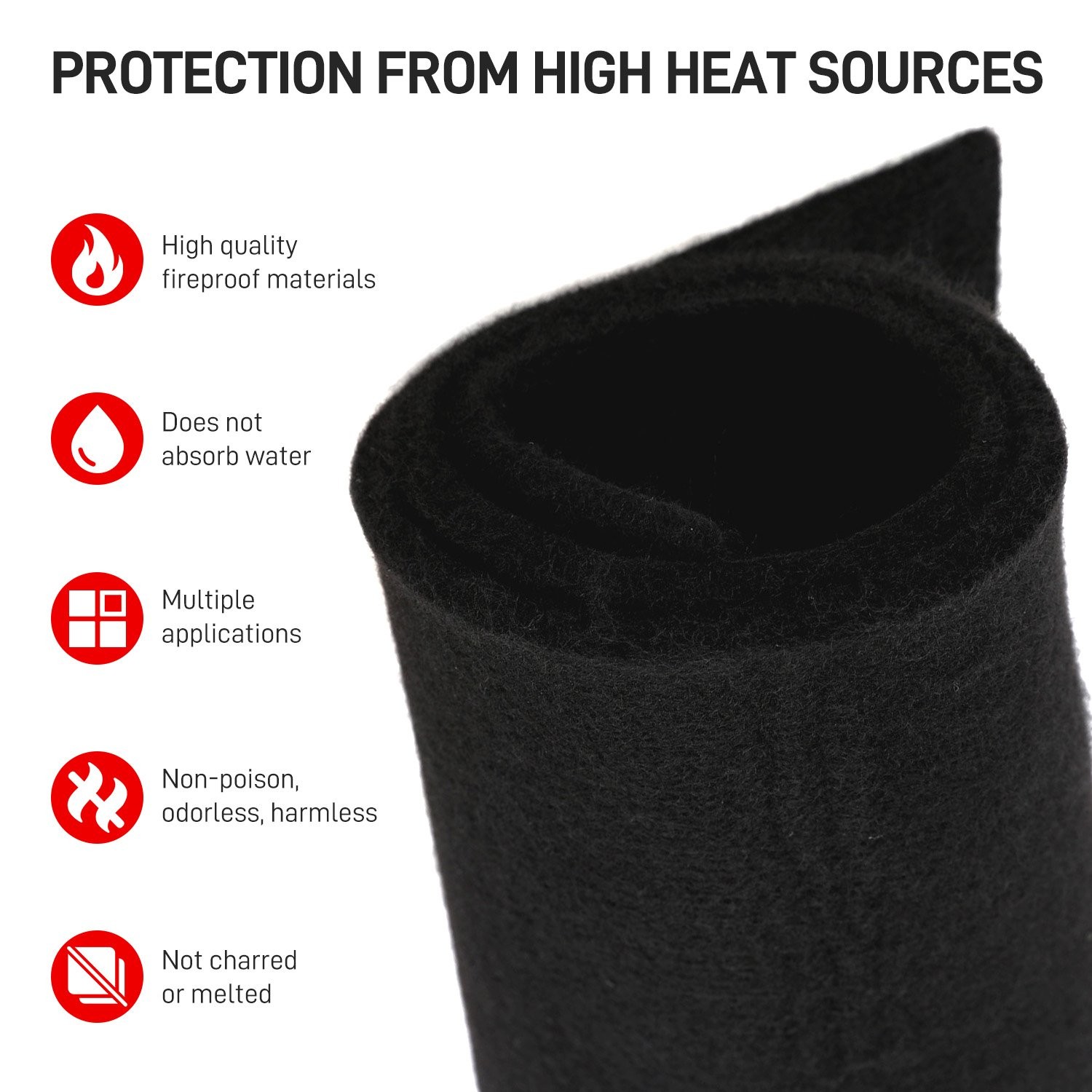 Fireproof Carpet Welding Area Fireproof Mat Protect Floor from Hot Sparks
