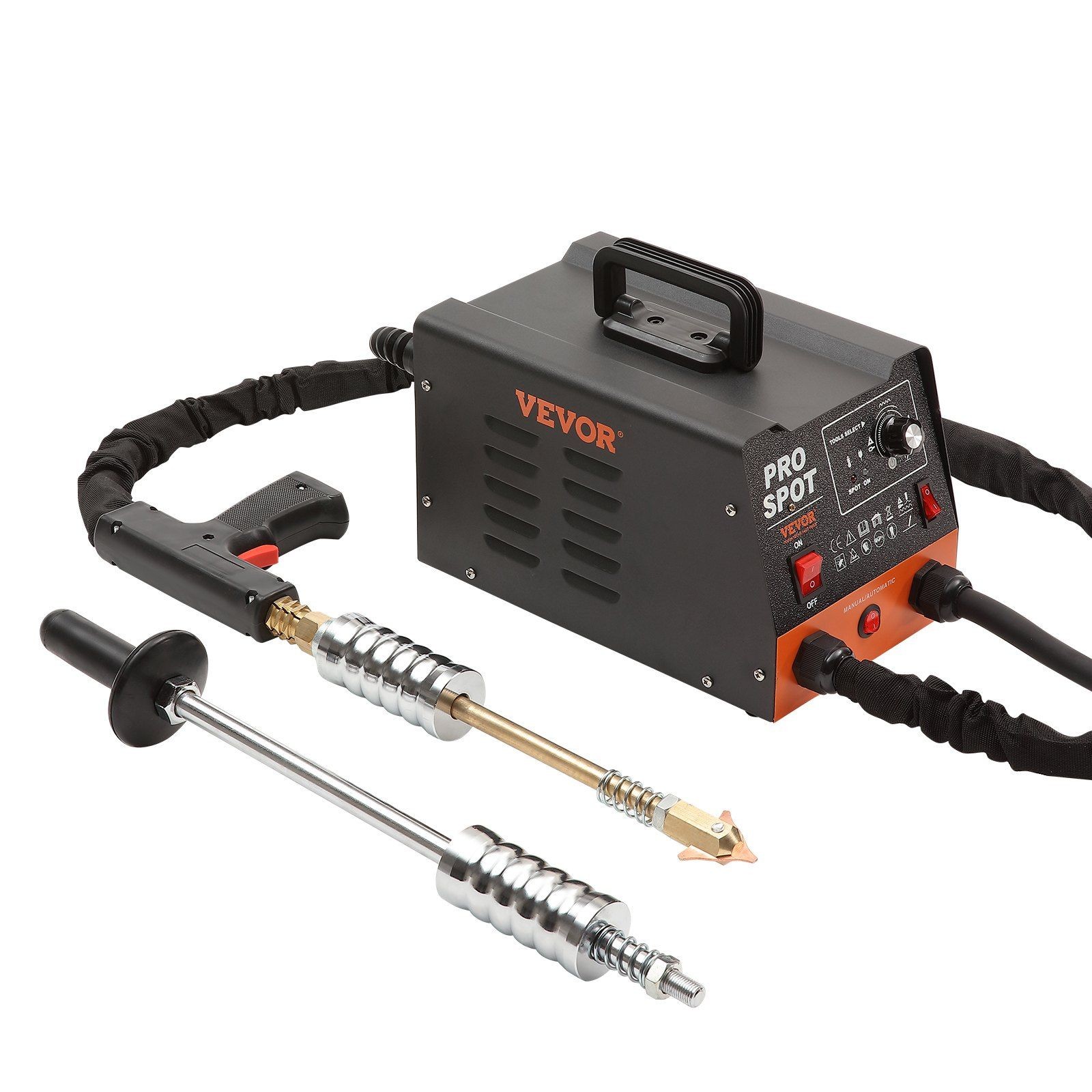 3KW 6-Mode Spot Welder & Dent Repair Kit with 16 Accessories for Auto Body