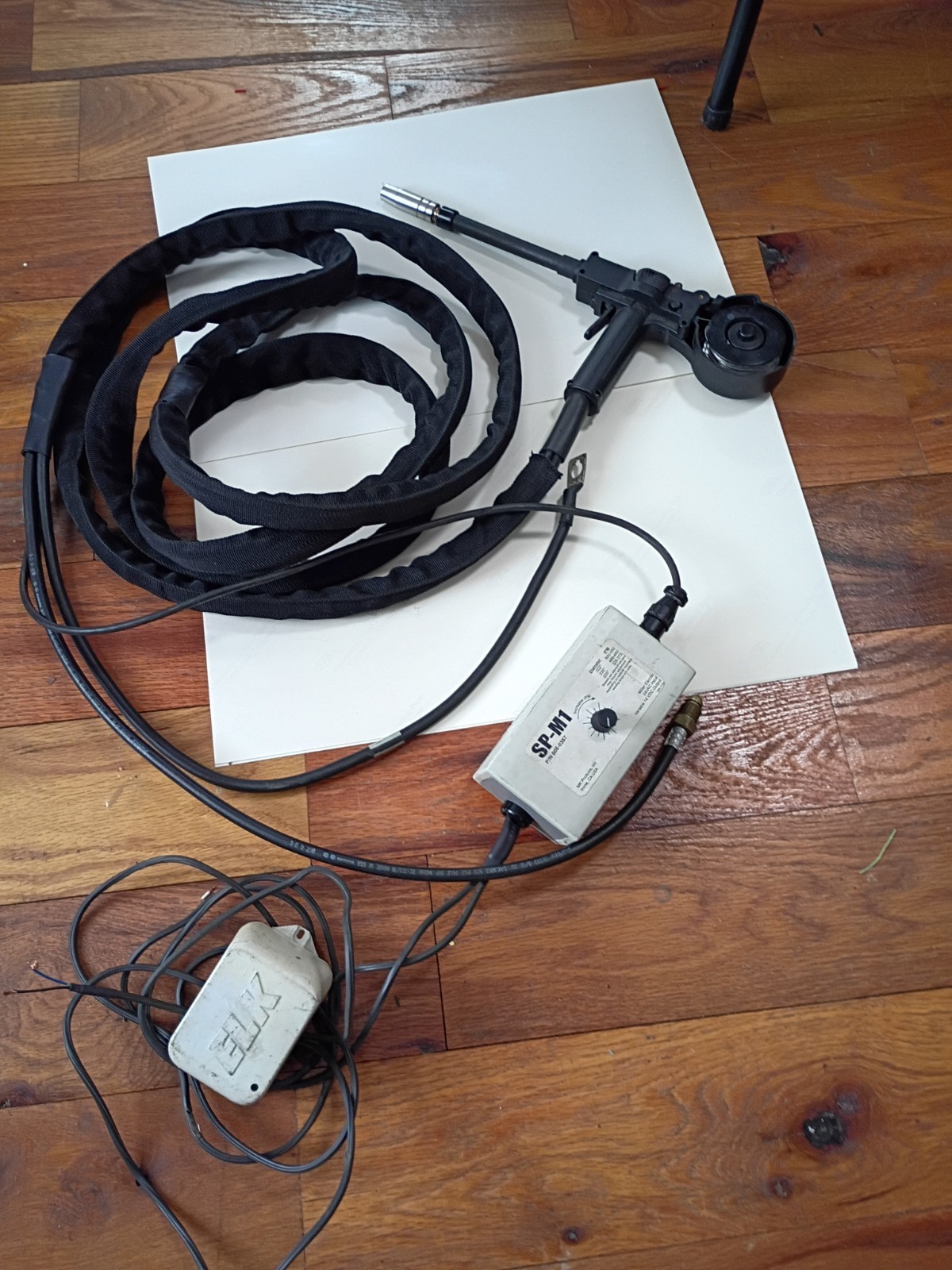 MK SIDE-WINDER MINI SPOOL GUN and MK SP-M1 UNIVERSAL WELDING CONTROL BOX