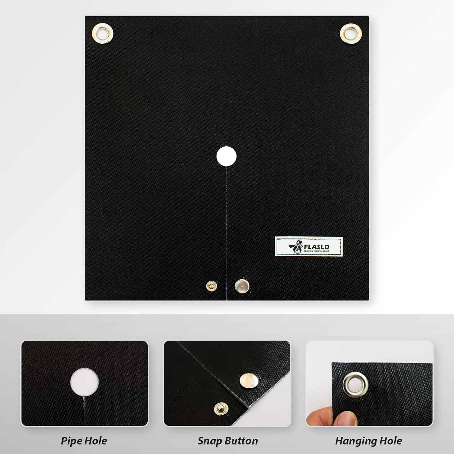 FLASLD Welding Blanket & Heat Shield Mat for Soldering Copper Pipe, 1 Pack