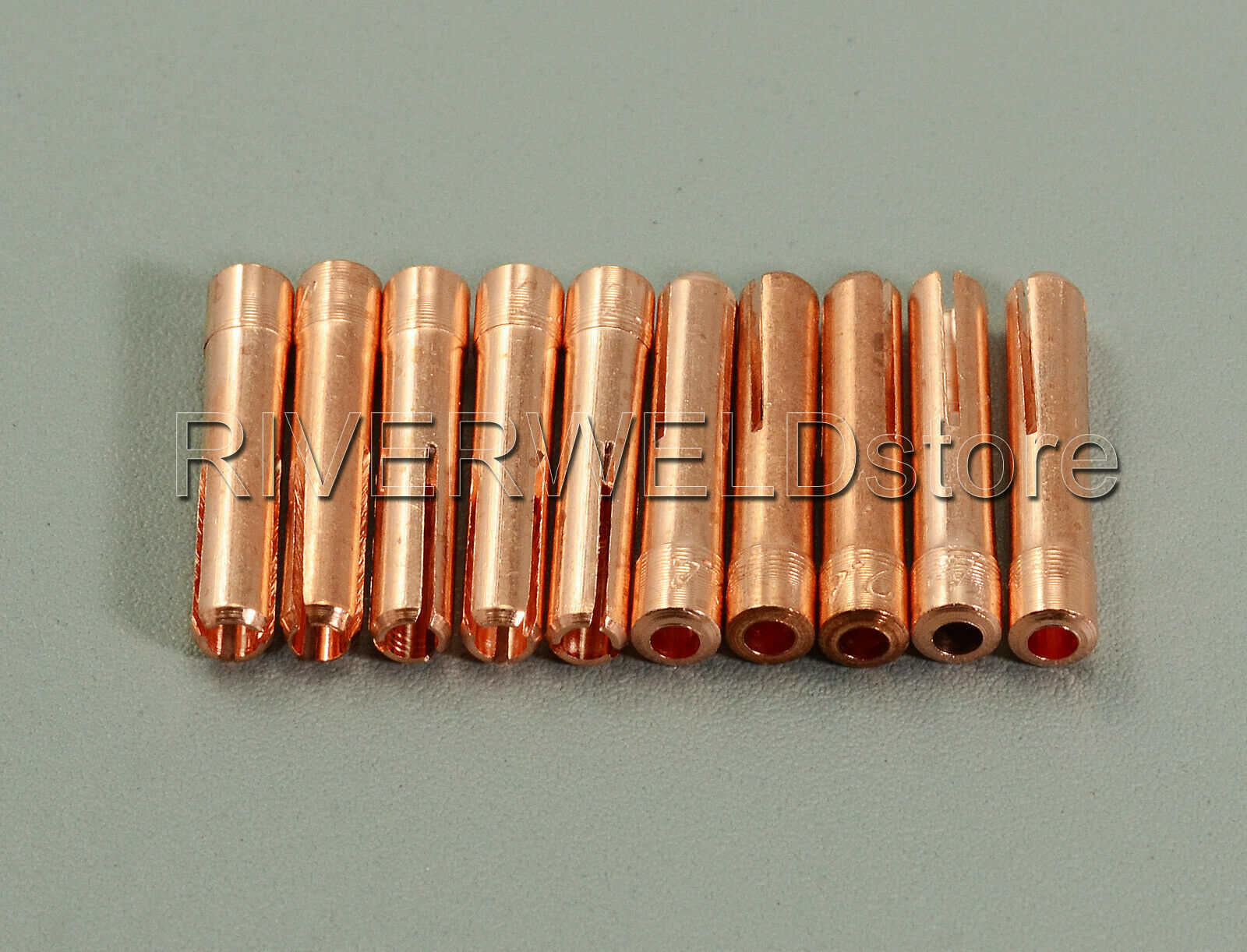 RIVERWELD TIG Collets 13N23 2.4mm Fit DB PTA SR WP 9 20 25 Welding Torch 10pk