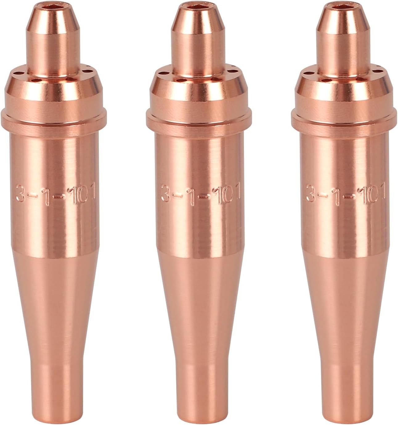 3-1-101 Acetylene Cutting Torch Tip-Compatible with V-Style Medium Duty Torch,3P
