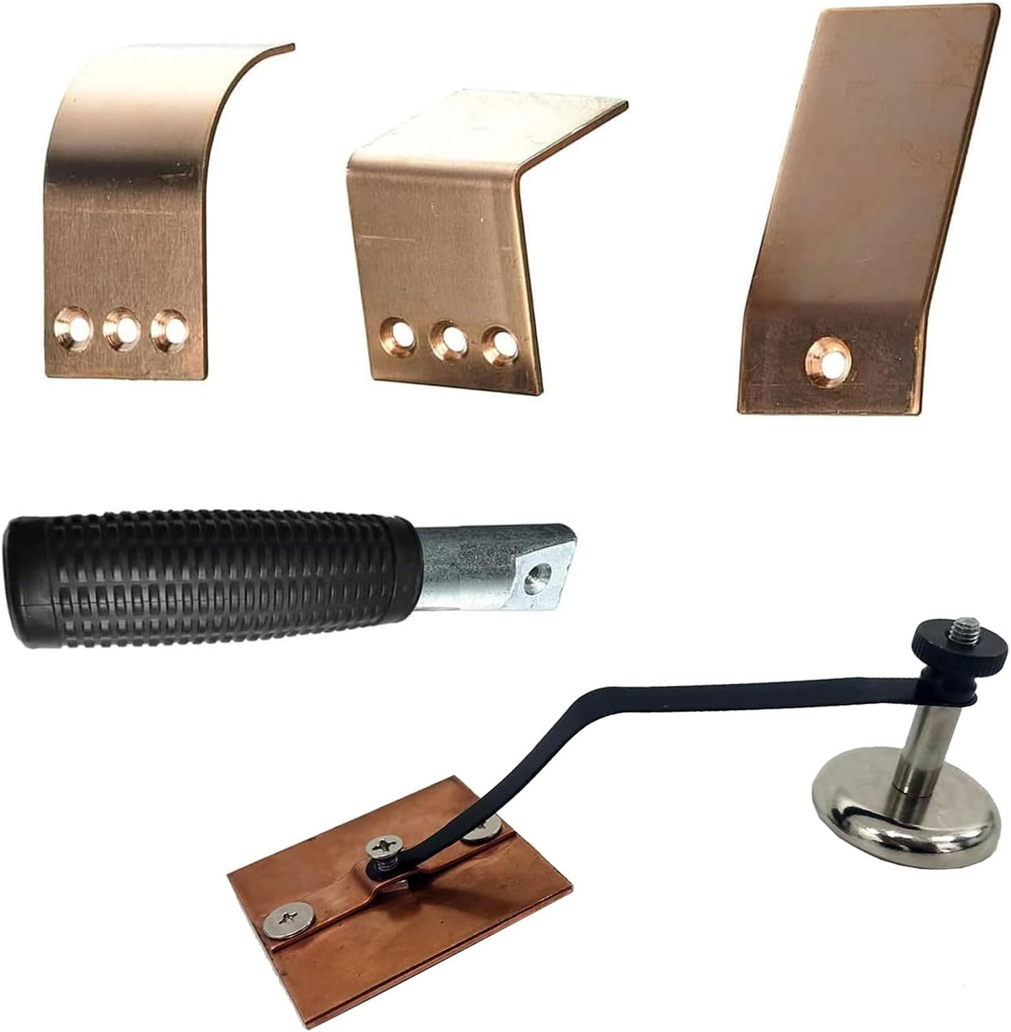 Copper Welding Spoon Welders Helper, Welding Accessories, 3 Pcs Large Size