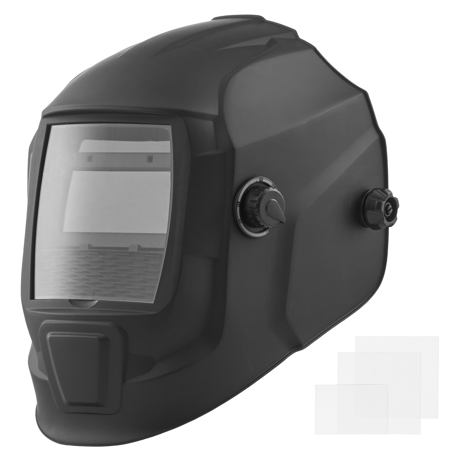 VEVOR Welding Helmet Auto Darkening 3.66″ x 1.69″ True Color Mask Shade 4/9-13