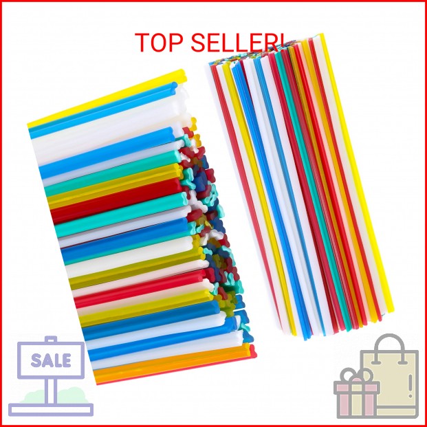 100 Pieces Plastic Welding Rods 7.9 Inch PP/PVC/PPR Plastic Welder Repair Rods f