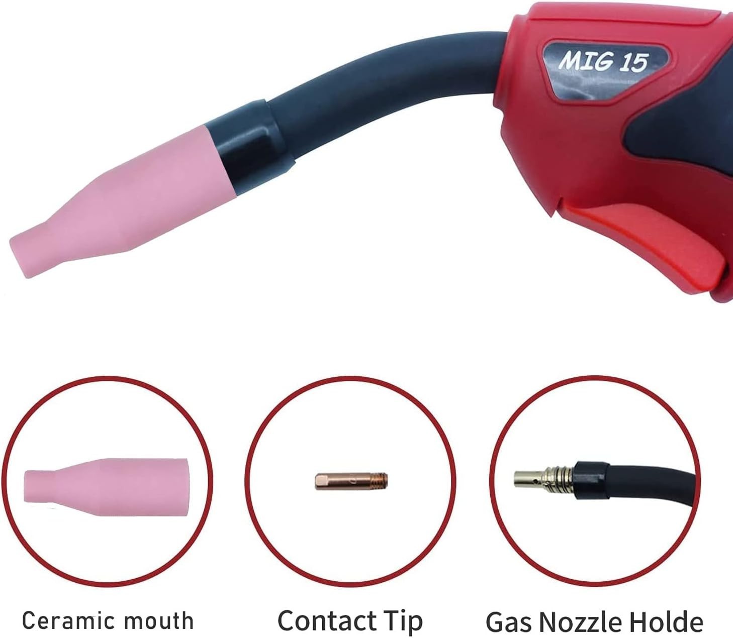 250Amp MIG Welder TIG Torch Included 120V/240V 8-in-1 Multiprocess Welding