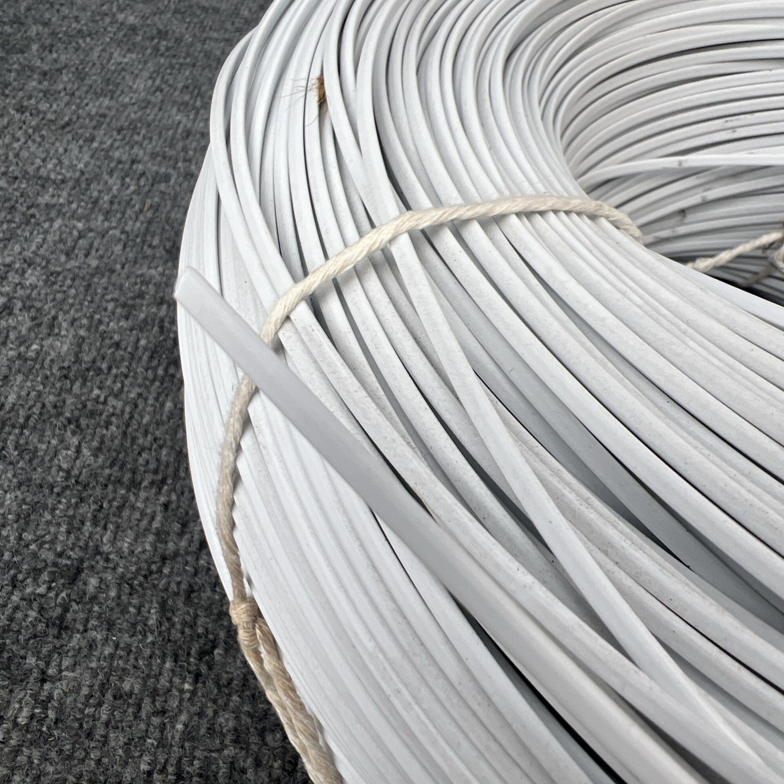 1/8″ Polypropylene White Welding Rod .125″ 1/8″ 15 Lb. 3000 Feet Triangl
