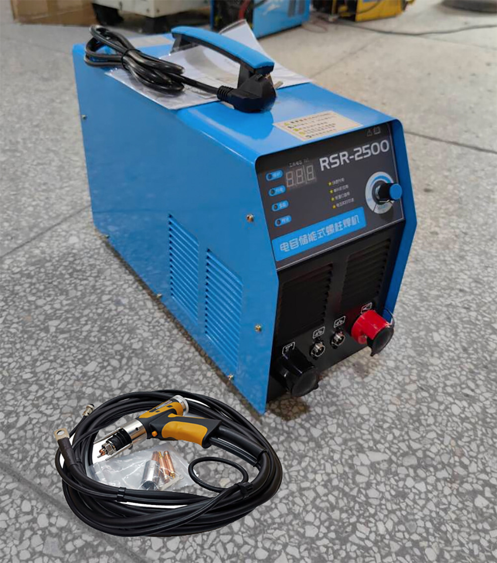 RSR2500 Energy Storage Capacitor Discharge Welder Stud Bolt 220V Welding Machin