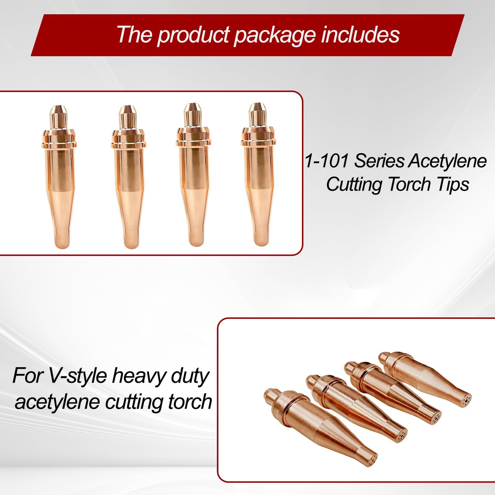 1-101 Acetylene Cutting Torch Tips for Victor 0-1-101 1-1-101 2-1-101 3-1-101