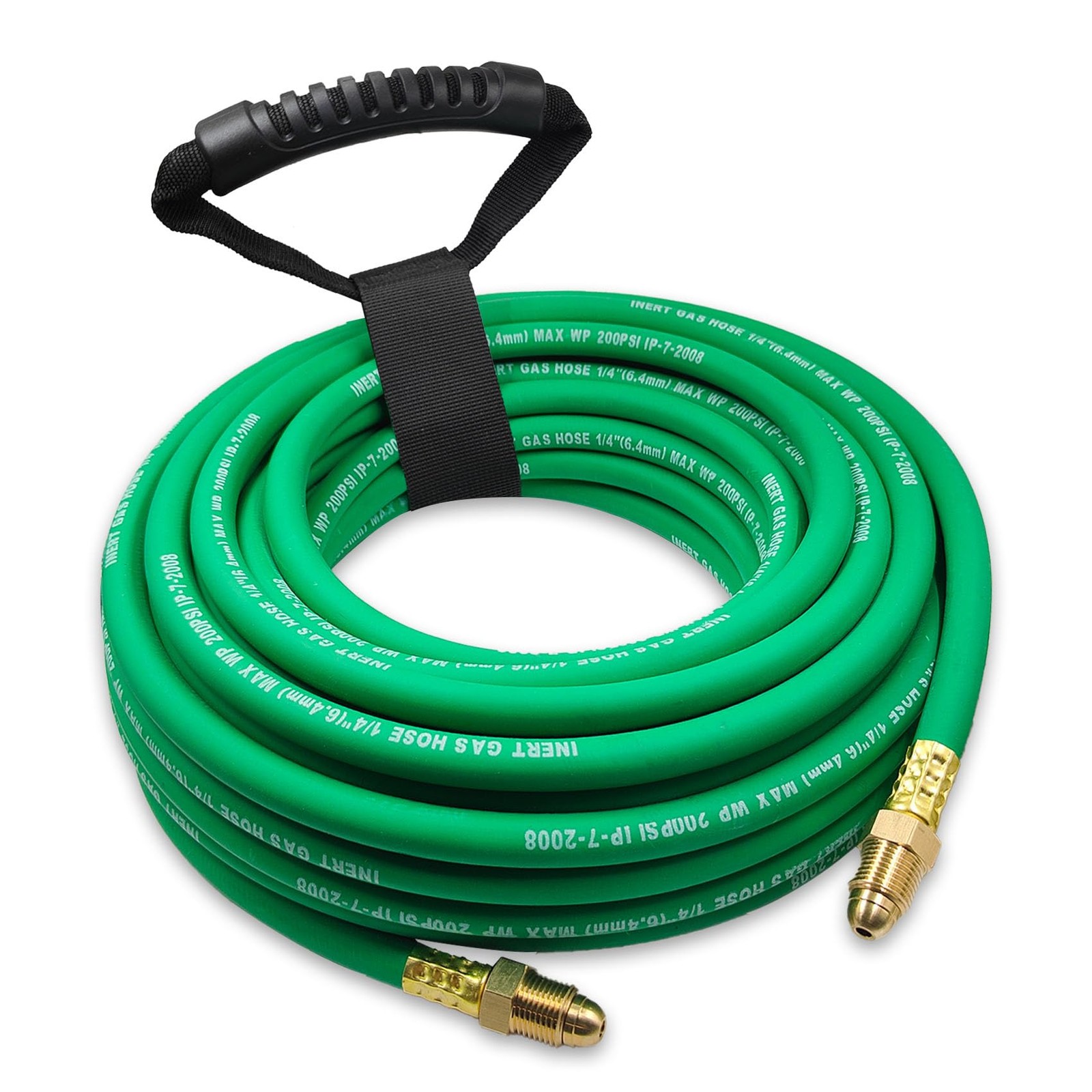 50FT Argon Gas Hose, Inert Welding Hoses for MIG/TIG 50 Feet, Green